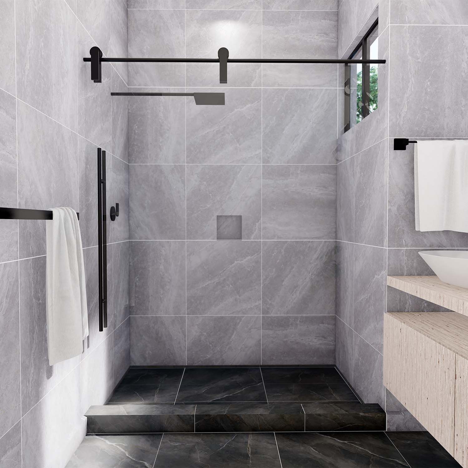 PORCELANATO LILLE GRIS CLARO PULIDO  60x60 -$355/M2